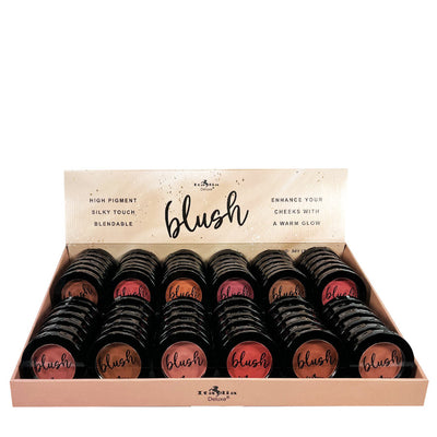 Silky Touch Blendable Blush 12 Colors Assorted (72 units)