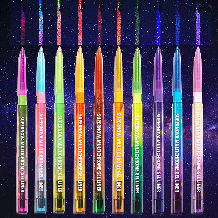 Supernova Multichrome Gel Liner Bundle 10 Shades (1 unit