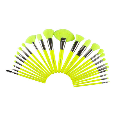 The Neon Yellow 24PC Brush Set ( 1 unit)