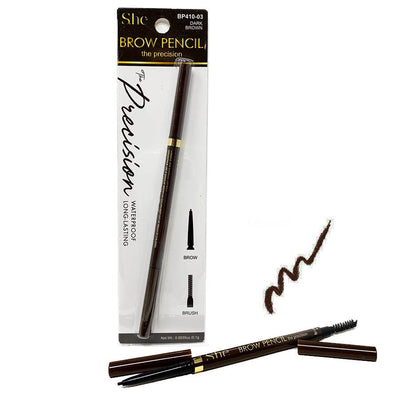 The Precision Brow Pencil Dark Brown BP410 (24 units)